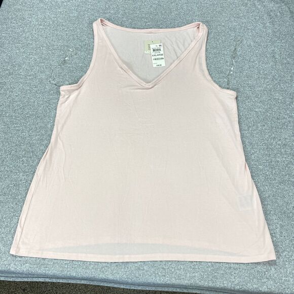 ALFANI Intimates Women's Ultra Soft Modal V-Neck Tank Top Sz XX-Large Pink MSRP: - Picture 5 of 15